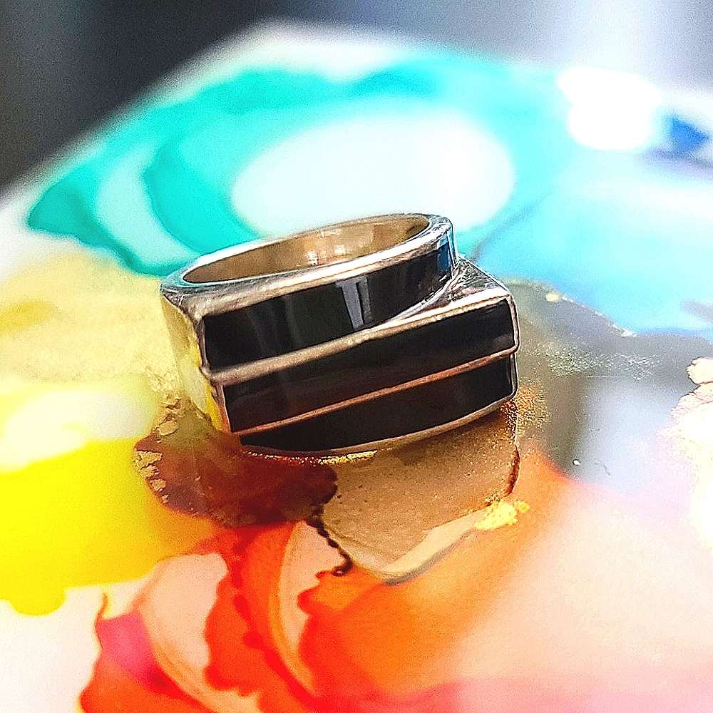 10/4 STERLING SILVER RING